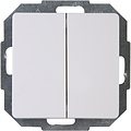 KOPP Series Switch 2-fold Arctic Gloss White 10A KOPP Series Switch 2-fold Arctic Gloss White 10A