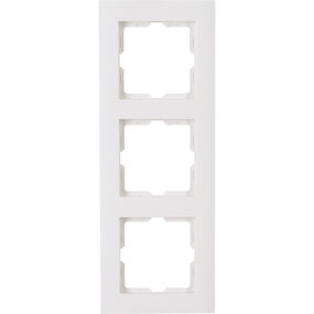 KOPP Athenis HK07 3‑voudig afdekraam helder glans wit KOPP Athenis HK07 3‑voudig afdekraam helder glans wit