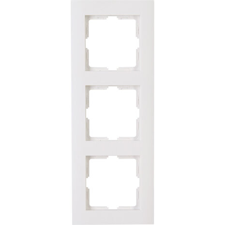 KOPP Athenis HK07 3‑voudig afdekraam helder glans wit KOPP Athenis HK07 3‑voudig afdekraam helder glans wit