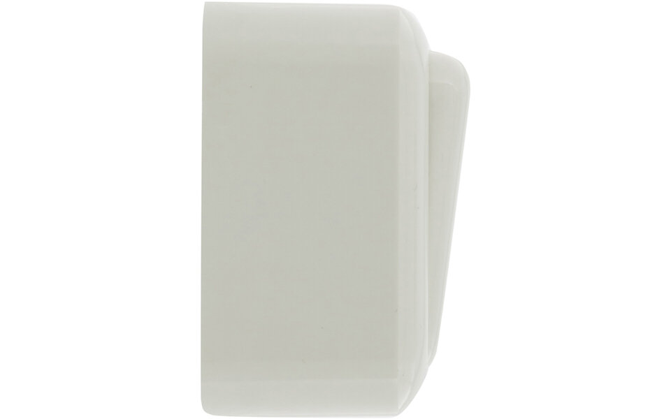 Q-LINK Q-LINK Double Series Switch 2-button Polar White LED