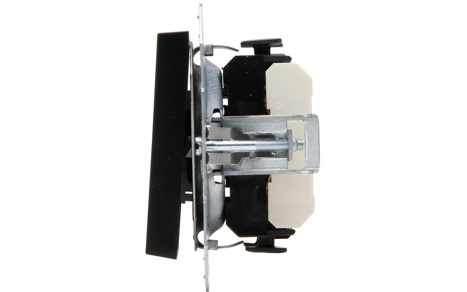 KOPP KOPP Athenis HK07 double series switch, flush-mounted, matte black