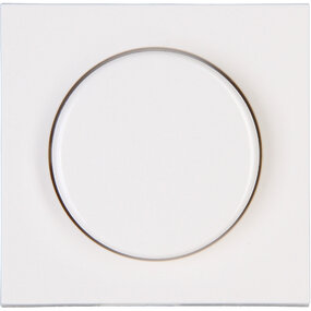 KOPP Athenis HK07 Dimmer Afdekplaat Glans Wit incl knop KOPP Athenis HK07 Dimmer Afdekplaat Glans Wit incl knop