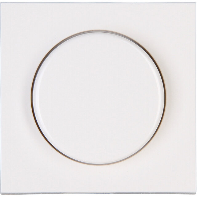 KOPP Athenis HK07 Dimmer Afdekplaat Glans Wit incl knop LED toebehoren KOPP Athenis HK07 Dimmer Afdekplaat Glans Wit incl knop LED toebehoren