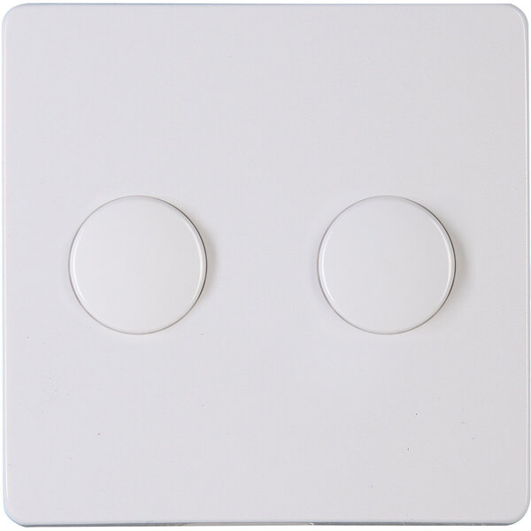 KOPP KOPP Paris HK05 DUO Dimmer Afdekplaat Glanzend Wit KOPP KOPP Paris HK05 DUO Dimmer Afdekplaat Glanzend Wit