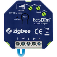 EcoDim Zigbee LED Inbouwdimmer 0–250W (2-draads) EcoDim Zigbee LED Inbouwdimmer 0–250W (2-draads)