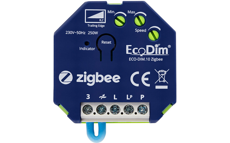 EcoDim EcoDim Zigbee LED Recessed Dimmer 0–250W (2-wire) EcoDim EcoDim Zigbee LED Recessed Dimmer 0–250W (2-wire)