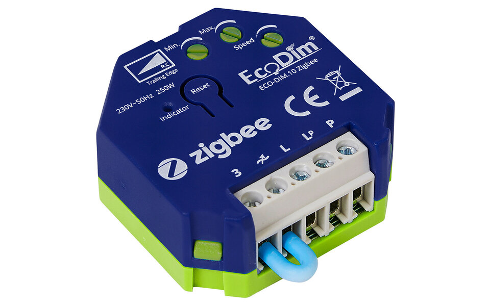 EcoDim EcoDim Zigbee LED Recessed Dimmer 0–250W (2-wire) EcoDim EcoDim Zigbee LED Recessed Dimmer 0–250W (2-wire)