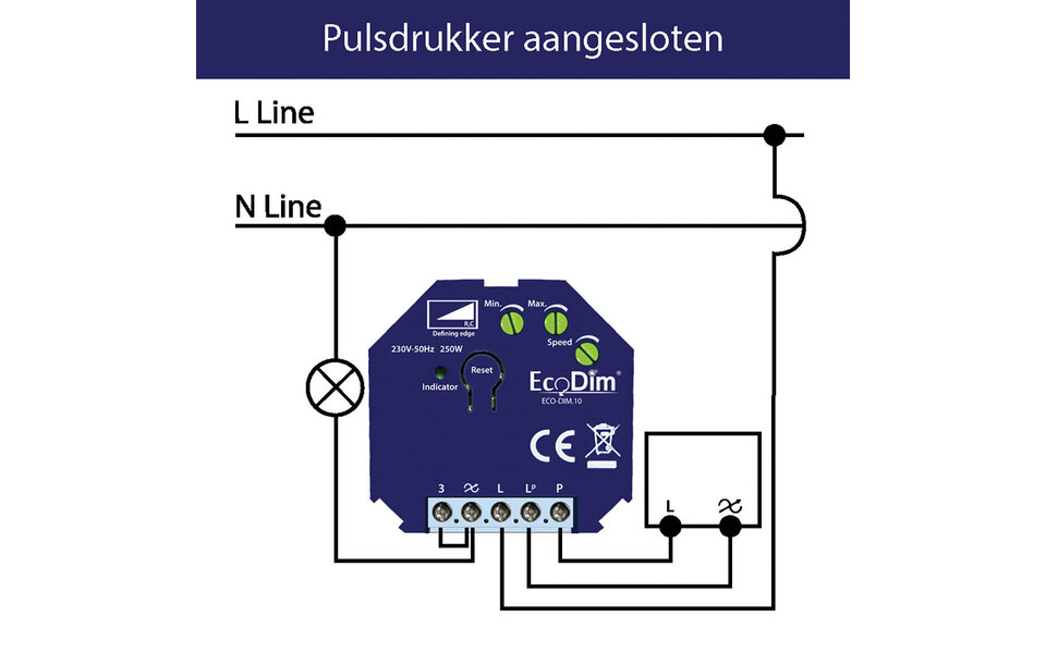 EcoDim EcoDim Zigbee LED Recessed Dimmer 0–250W (2-wire) EcoDim EcoDim Zigbee LED Recessed Dimmer 0–250W (2-wire)