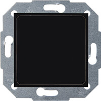 KOPP Athenis HK07 Blind Plate Matte Black 80×80×10 mm