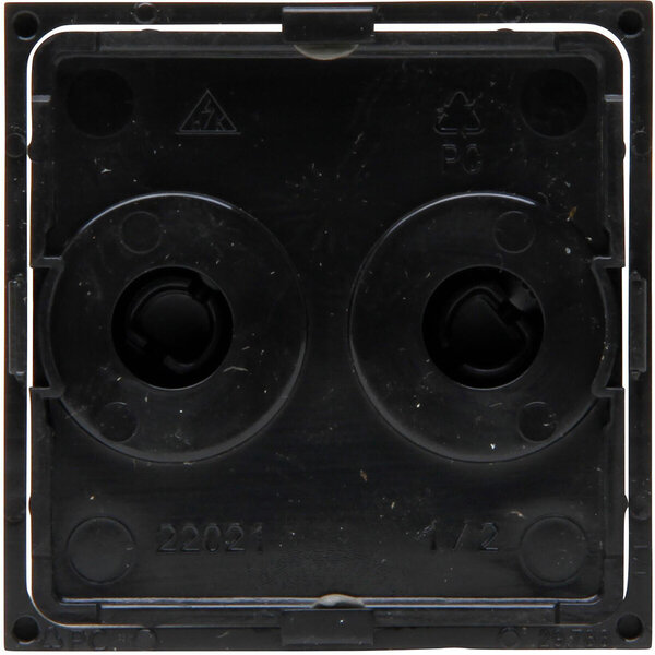 KOPP KOPP Athenis HK07 DUO Dimmer Afdekplaat Mat Zwart KOPP KOPP Athenis HK07 DUO Dimmer Afdekplaat Mat Zwart