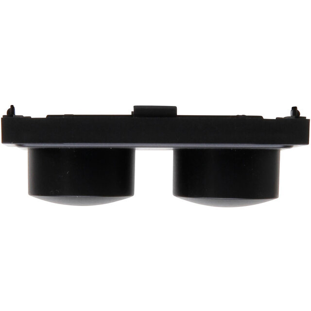 KOPP KOPP Athenis HK07 DUO Dimmer Cover Plate Matt Black