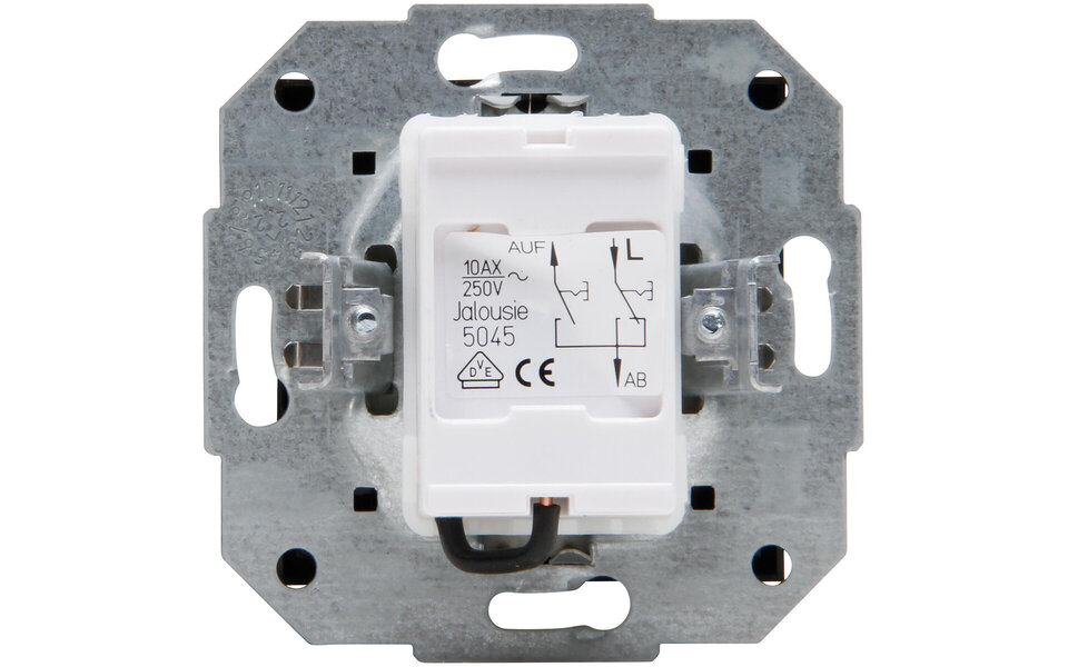 KOPP KOPP Athenis HK07 blind switch matte black 2-button