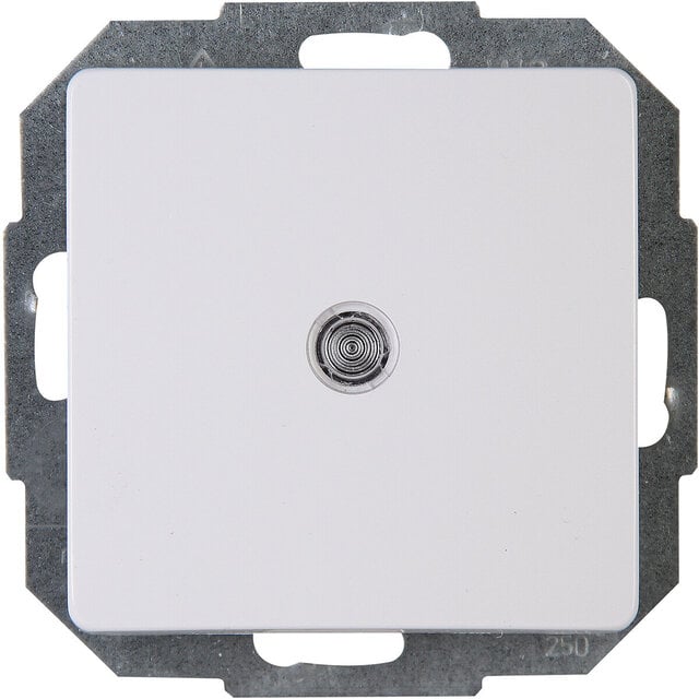 KOPP wisselschakelaar met LED-indicatielampje - wit LED toebehoren KOPP wisselschakelaar met LED-indicatielampje - wit LED toebehoren
