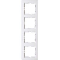 KOPP Paris HK05 4-voudig afdekraam Arctic Glans Wit