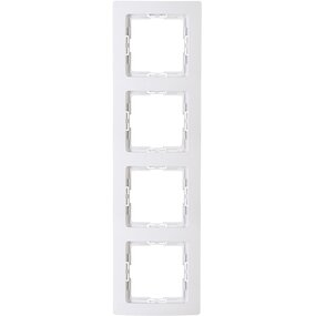 KOPP Paris HK05 4-voudig afdekraam Arctic Glans Wit KOPP Paris HK05 4-voudig afdekraam Arctic Glans Wit