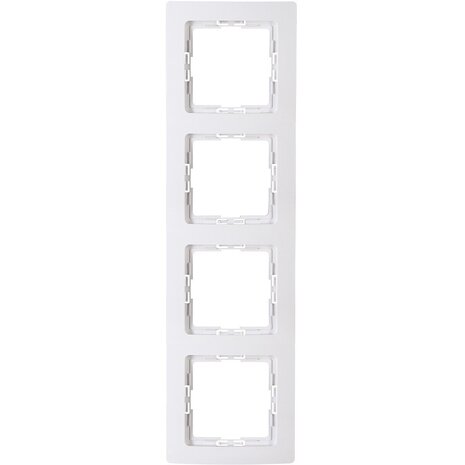 KOPP Paris HK05 4-voudig afdekraam Arctic Glans Wit