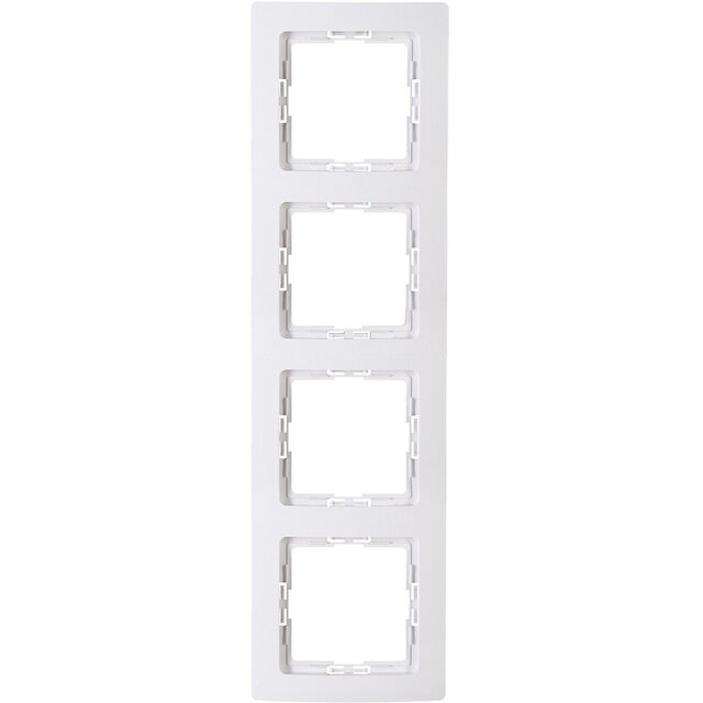 KOPP Paris HK05 4-voudig afdekraam Arctic Glans Wit LED toebehoren