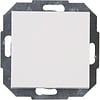KOPP Athenis HK07 cross switch, flush-mounted, glossy white LED