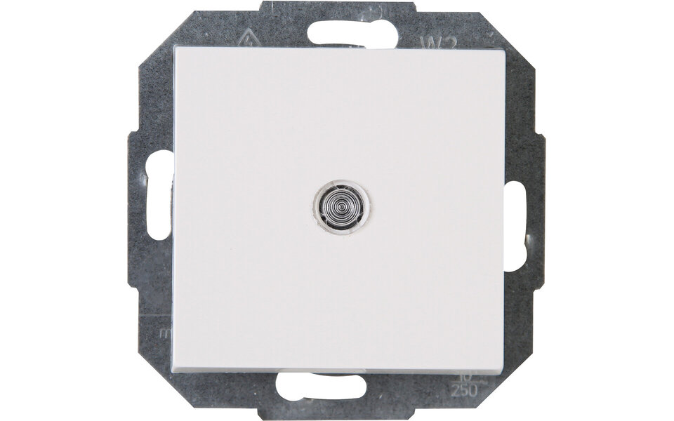 KOPP KOPP Athenis HK07 1-gang two-way switch LED glossy white