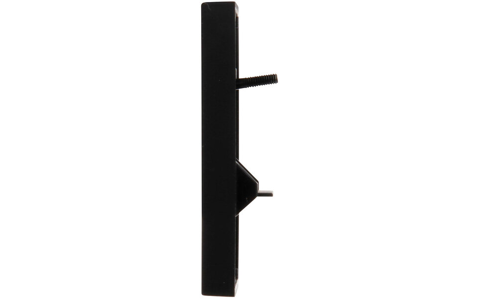 KOPP KOPP Athenis HK07 2x UTP afdekplaat mat zwart