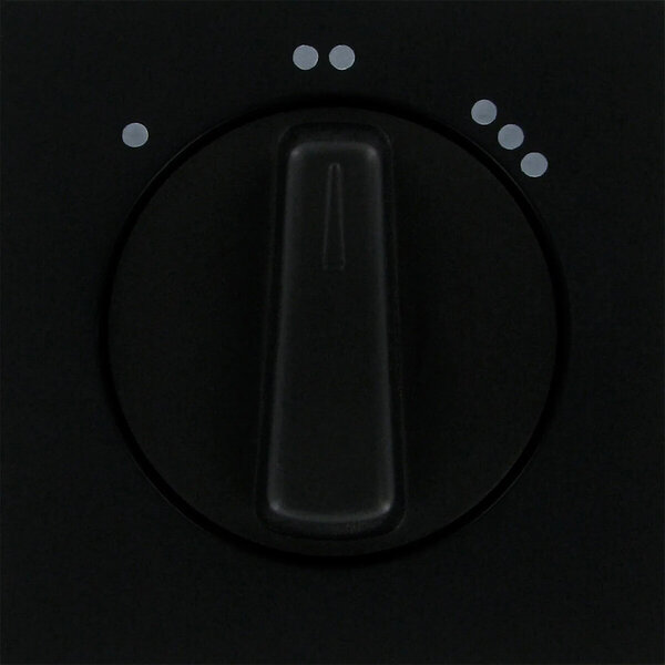 KOPP KOPP Athenis HK07 afdekplaat mat zwart 3-standen/ventilator KOPP KOPP Athenis HK07 afdekplaat mat zwart 3-standen/ventilator