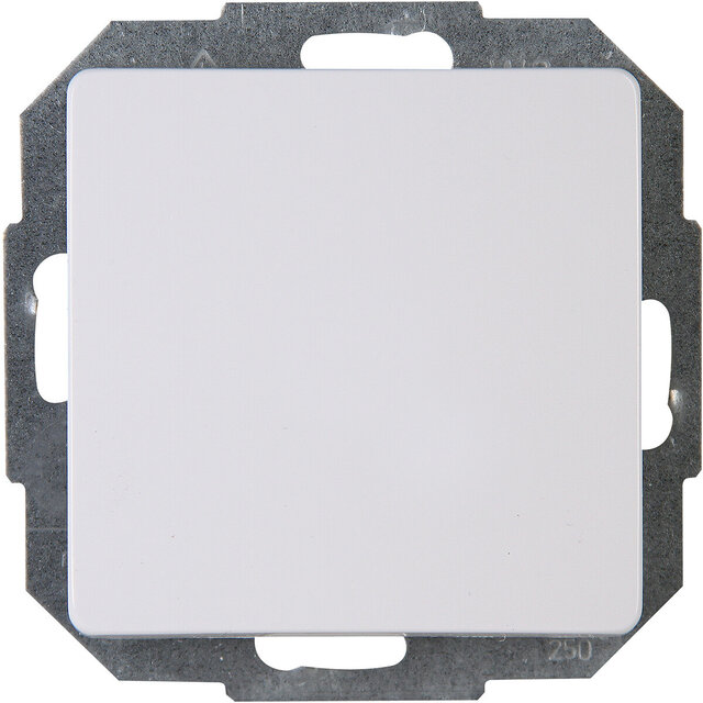 KOPP Paris HK05 inbouw drukknop 1-voudig Arctic Wit 250V LED toebehoren