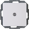 KOPP Paris HK05 1-gang push button switch LED Arctic White