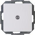 KOPP Paris HK05 1-gang push button switch LED Arctic White