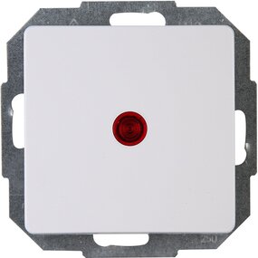 KOPP Paris HK05 1-knops inbouw controleschakelaar wit KOPP Paris HK05 1-knops inbouw controleschakelaar wit