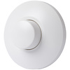 EcoDim LED dimmer 0-50W matte white | Push/turn button