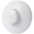 EcoDim LED dimmer 0-50W matte white | Push/turn button
