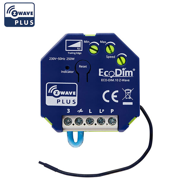 EcoDim EcoDim Z-Wave LED Inbouwdimmer 0–250W | Google Alexa EcoDim EcoDim Z-Wave LED Inbouwdimmer 0–250W | Google Alexa