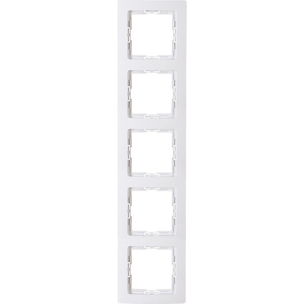 KOPP KOPP Paris HK05 5-voudig afdekraam Glans Arctisch Wit KOPP KOPP Paris HK05 5-voudig afdekraam Glans Arctisch Wit