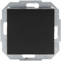 KOPP HK07 1-gang cross switch, matte black LED