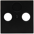 KOPP Athenis HK07 coax afdekplaat tv/radio mat zwart KOPP Athenis HK07 coax afdekplaat tv/radio mat zwart