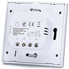 Enkelvoudige witte slimme WiFi touchschakelaar met LED-indicator voor spraakbediening en smartphonecontrole