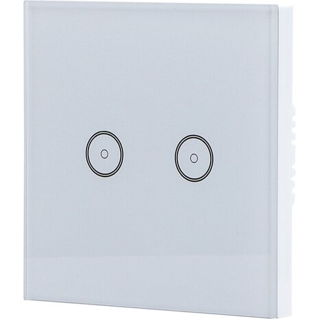 Aigi Smarton Touchschakelaar 2‑voudig Smart WiFi Aigi Smarton Touchschakelaar 2‑voudig Smart WiFi
