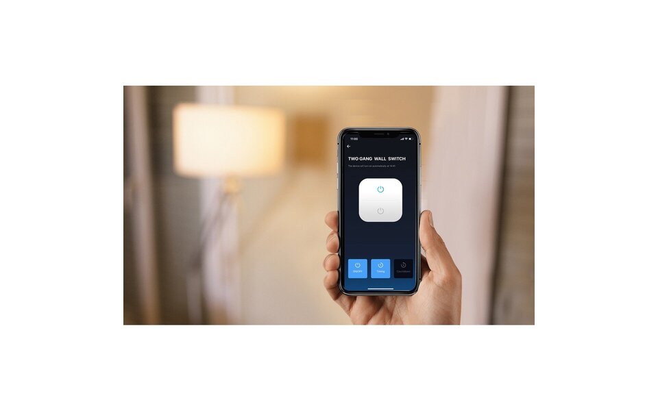 HLW LED Aigi Smarton Touch switch 2-way Smart WiFi HLW LED Aigi Smarton Touch switch 2-way Smart WiFi