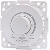 LED Dimmer Aigi Jura 3-100W Wit Mat - Druk- en Draaiknop LED toebehoren