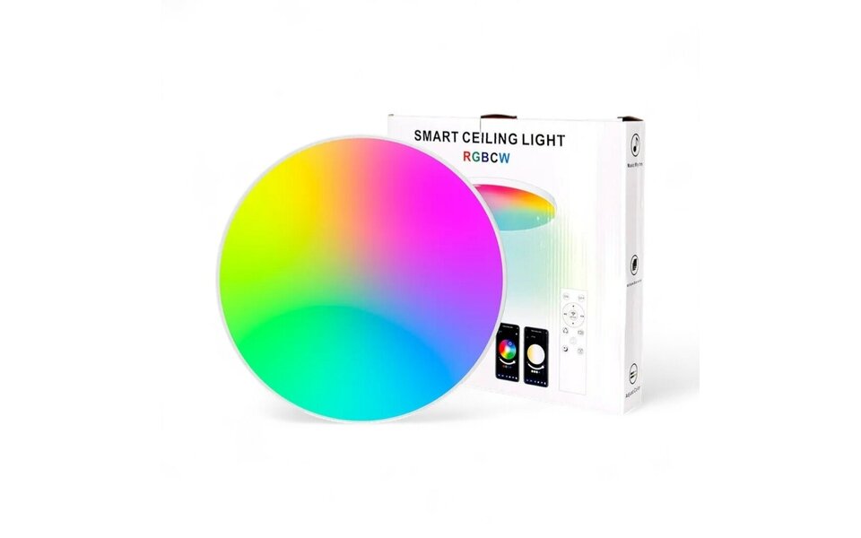 Smartlife Domotica Smart Ceiling Light 20W Ø300mm RGB Wi-Fi Dimmable