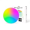 ronde witte smart plafondlamp 20W met RGB en dimbare warm-witte lichtkleur, Wi-Fi verbonden