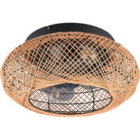 Trion Lari LED plafondventilator 4x E27, afstandsbediening Trion Lari LED plafondventilator 4x E27, afstandsbediening