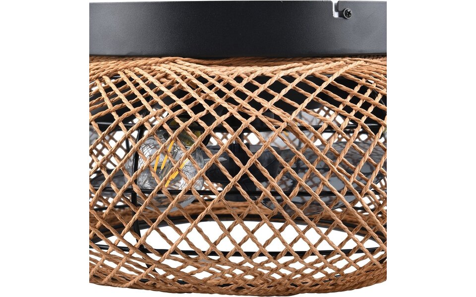 HLW LED Trion Lari LED ceiling fan 4x E27, remote control HLW LED Trion Lari LED ceiling fan 4x E27, remote control