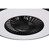 HLW LED Dimmable LED Ceiling Fan 40W Matte Black 5000lm