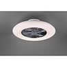 HLW LED LED ceiling fan matte chrome - 40W dimmable, 4000lm HLW LED LED ceiling fan matte chrome - 40W dimmable, 4000lm