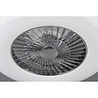 HLW LED LED ceiling fan matte chrome - 40W dimmable, 4000lm HLW LED LED ceiling fan matte chrome - 40W dimmable, 4000lm