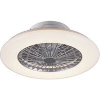 Trion Romina 30W LED ceiling light dimmable with fan