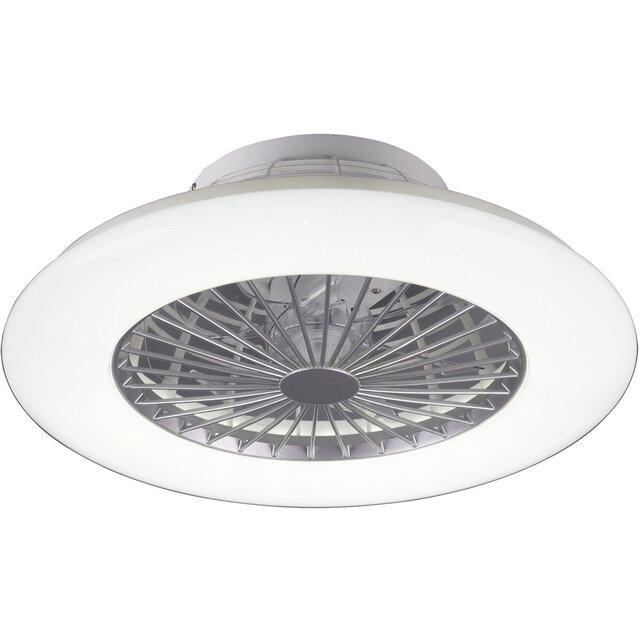 rond dimbare LED plafondlamp met geïntegreerde ventilator 30W 2200 lumen verstelbare kleurtemperatuur rond dimbare LED plafondlamp met geïntegreerde ventilator 30W 2200 lumen verstelbare kleurtemperatuur