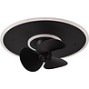 Trion Bryan LED plafondventilator mat zwart 30W dimbaar Binnenverlichting