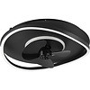 Trion Sorti 30W LED ceiling fan matte black dimmable